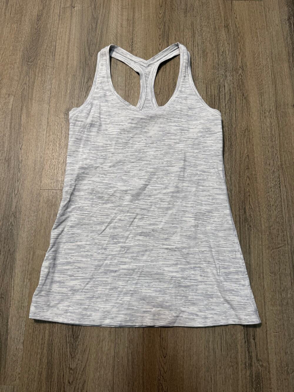Lululemon Women's Light Heather Gray Racerback Tank Top